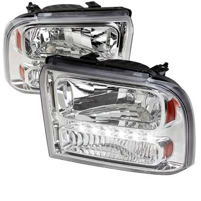 d Euro With Led Spec-D Tuning 2LH-IPA00G-V2-RS Smoke Headlight 